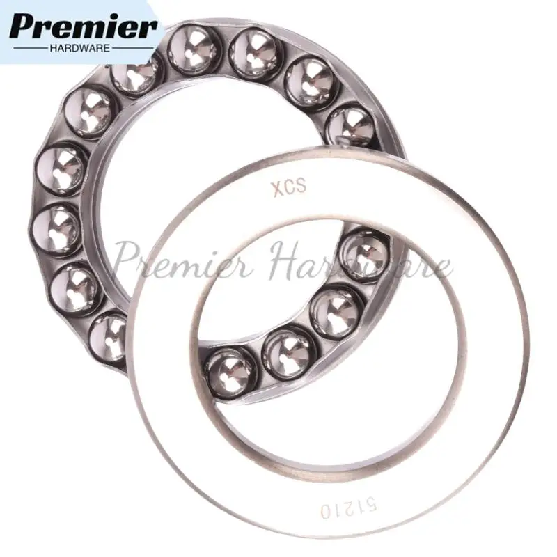 Rolamento rígido de esferas com design exclusivo Venda quente 51210 Rolamento sem vergalhão Série Rolamento de esferas de impulso