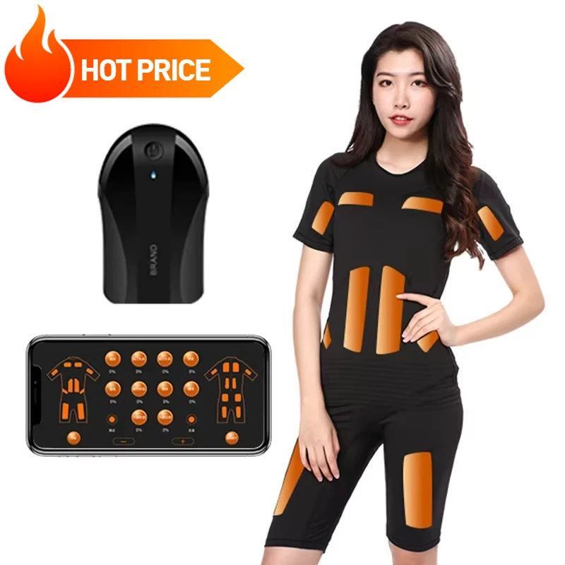 The Best Price for High-quality Products Portable Muscle Stimulator  Wireless  Training Suit Fitness Machine Gym / Home Use