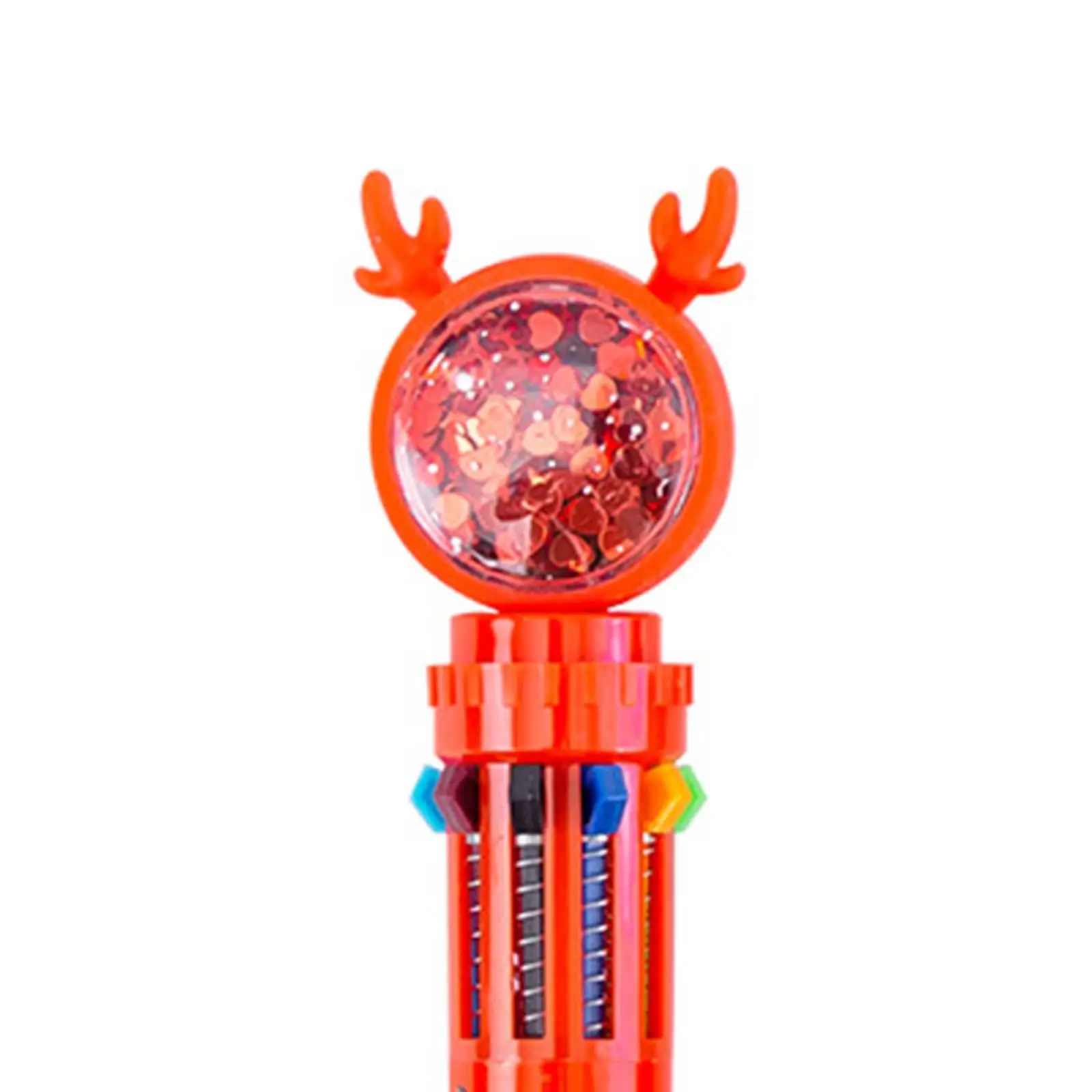 10 Colors Ballpoint Pen Creative Cartoon Shape 0.5mm 10 in 1 for Kids Gift