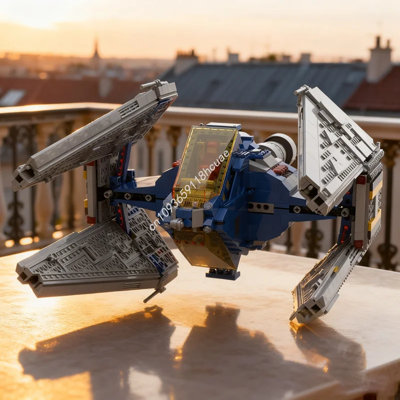 2025 Uds. MOC Galaxy Surveyor Explorer modelo icónico Juguetes de bloques de construcción arquitectura regalo de Navidad ensamblar Idea creativa niños