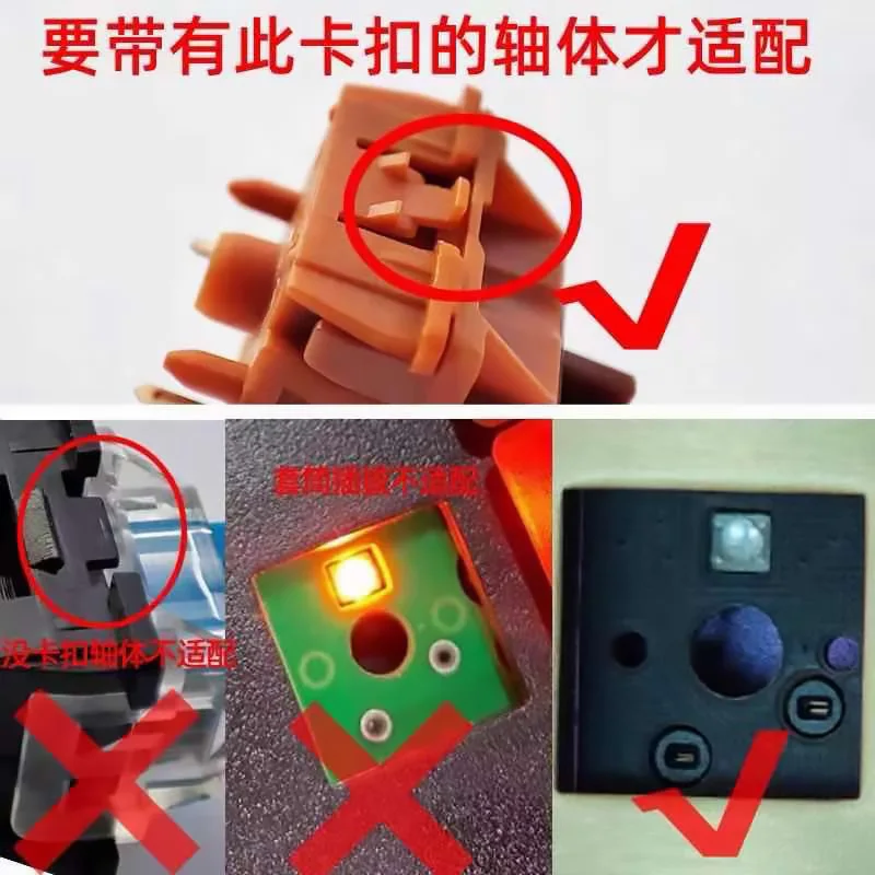 GATERON Product Switches Puller Metal Switch Puller mechanical keyboard shaft tool in Silver/Black