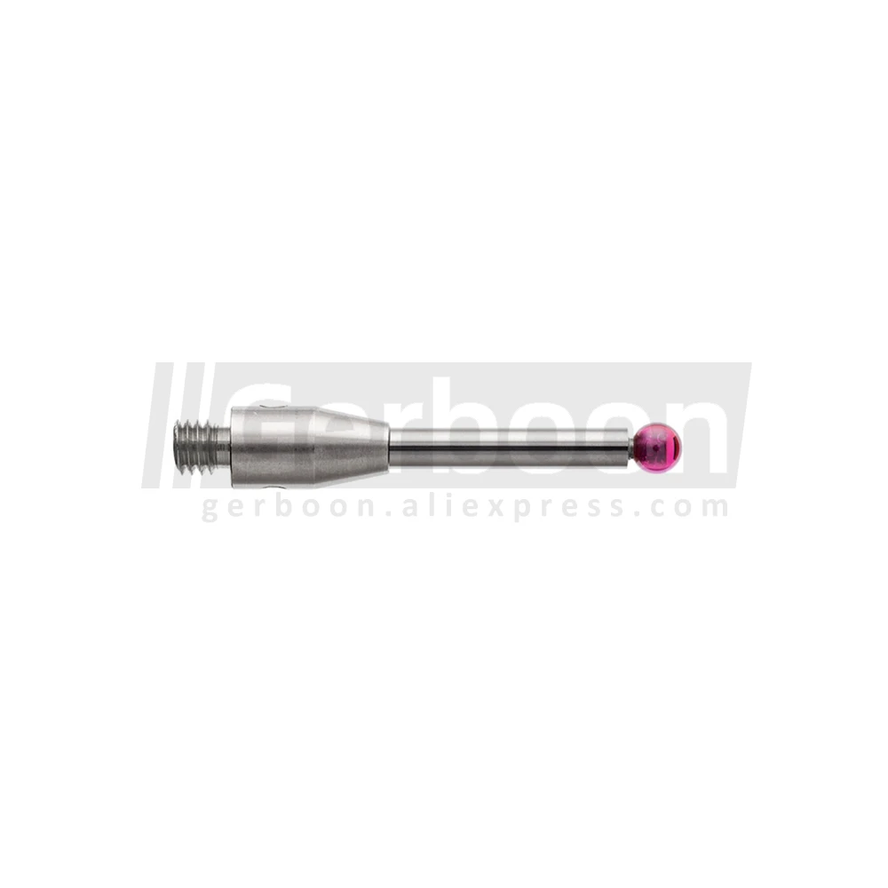 

RENISHAW Probe A-5003-0054 M3 Ø2.5mm Ruby Ball Stylus, Tungsten Carbide 20.2m EWL 12.7mm for Three-Coordinate Measuring Machine