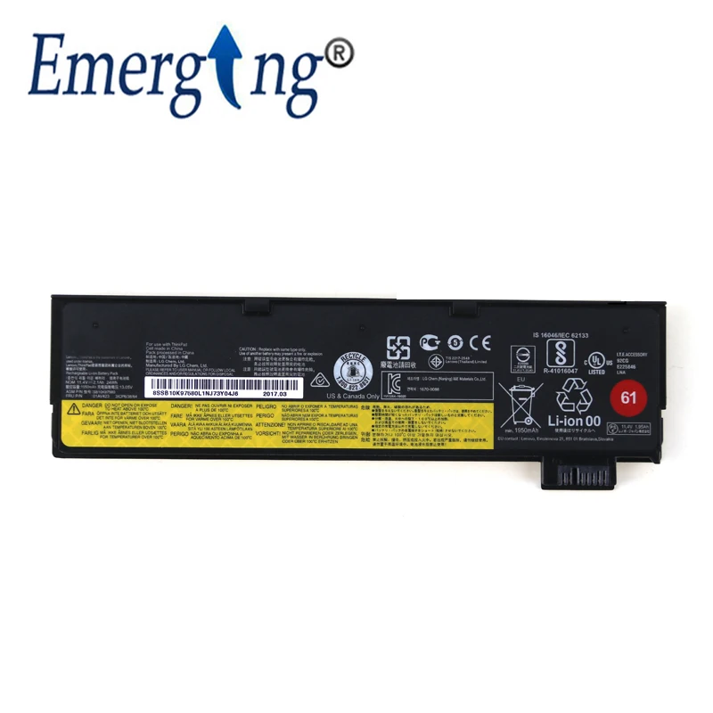 11.4V 24Wh New  Original Laptop Battery for lenovo ThinkPad  T470 T570 P51S 01AV427 01AV426