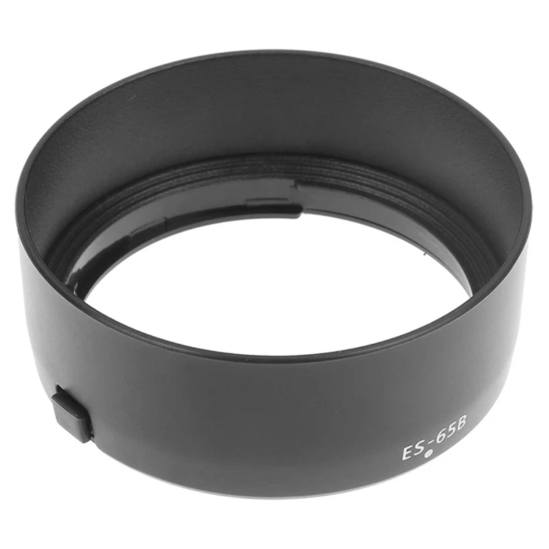 AA58 ES65B Camera Lens Hood ES-65B Sun Shade Cover for Canon EOS R RP R5 R6 with RF 50mm F1.8 STM