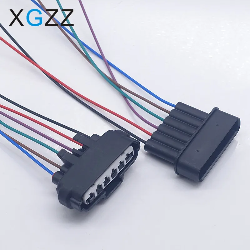 XG7061-2.2-11/21 6 Pin/Way Female Electronic Throttle Plug Connector With Wire Cable Pigtail 7283-1968-30 - Image 4