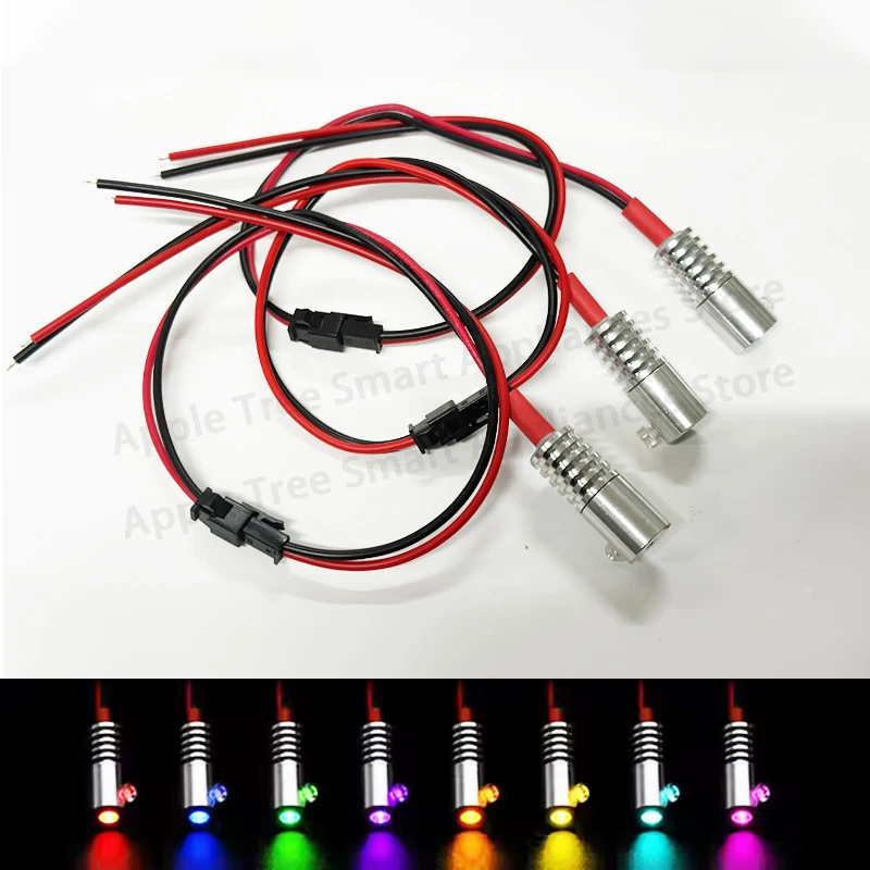 DC12V 1.5W Led Fiber Optic Light Source LED Emitter Bulb Use for Car Home Side Glow Mini Illuminator Lamp Decoration