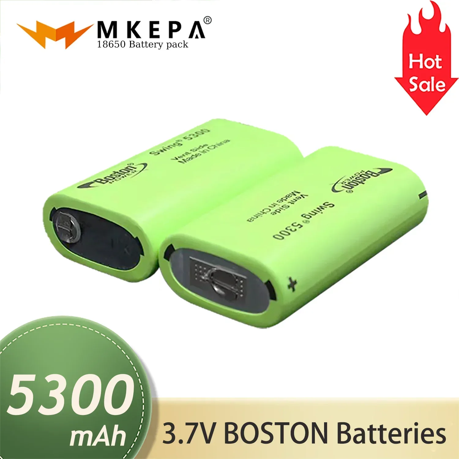 

BOSTON 3.7V 5300mAh Lithium 18650 Battery 3 7v Rechargeable 18650 13A Discharge Swing 5300 Lithium Battery 18650 Battery