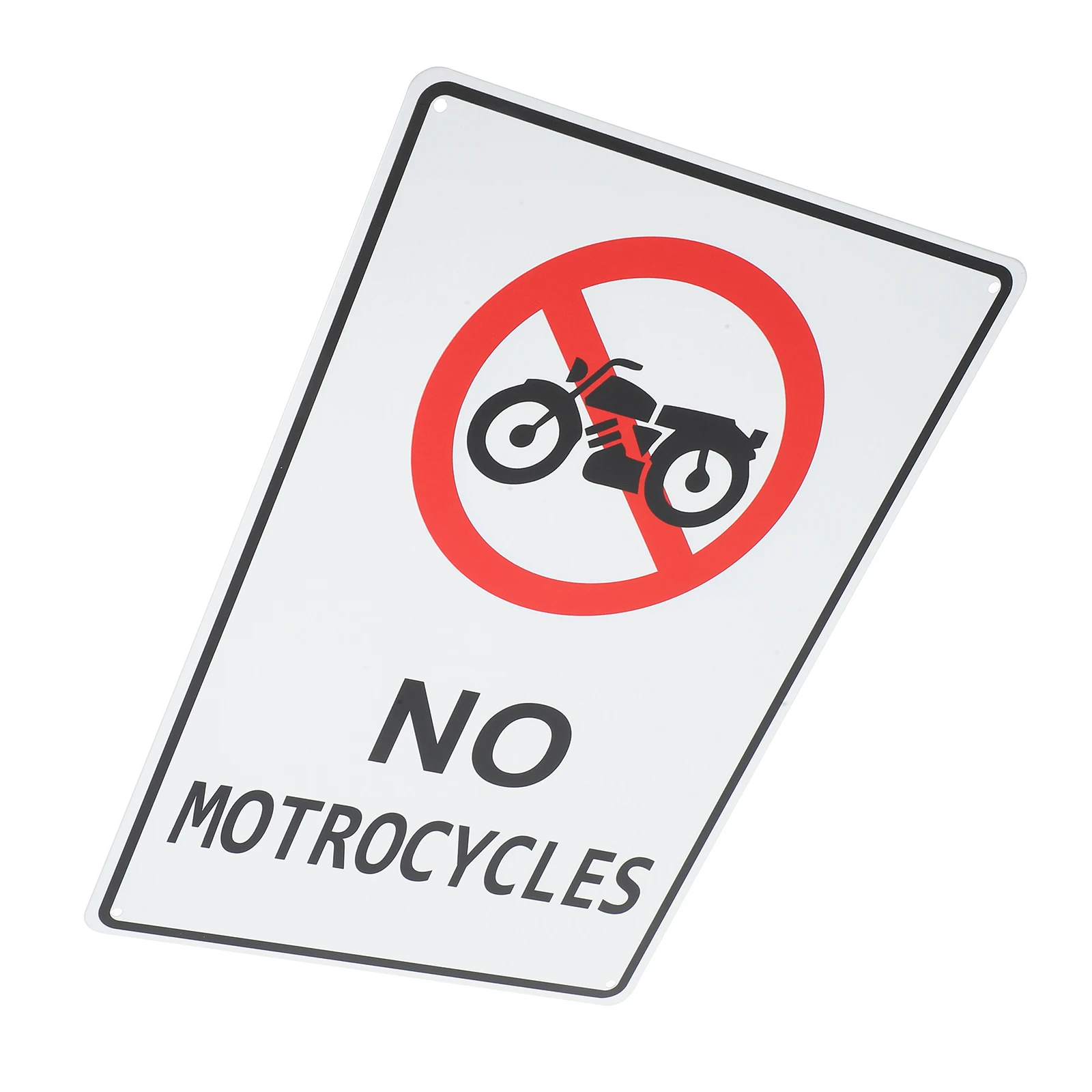 

High Visibility Safety Sign No Motorcycles Warning Sign Street Road Sign Caution Street Sign For Safety Traffic