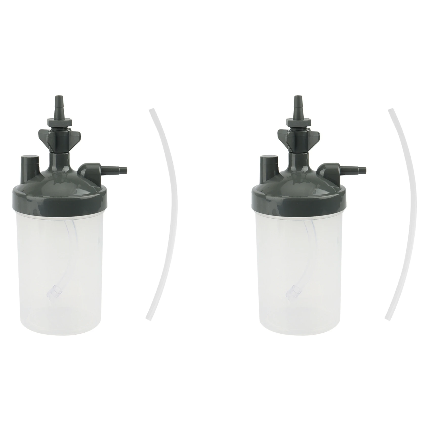 زجاجات مرطب مولد الأكسجين ABUD-2X، بديل عملي لمرطب الأكسجين القابل لإعادة الاستخدام، بلاستيك متين أ