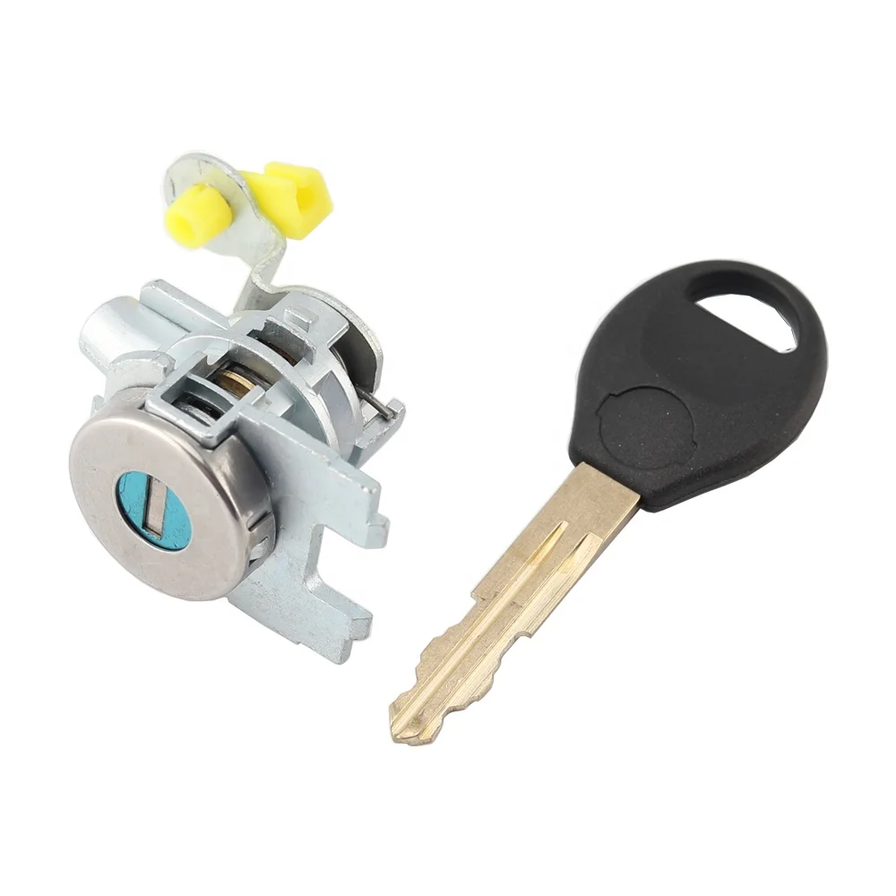 Car Door Lock System left door lock cylinder For N-issan Old Tiida Left Door Lock Cylinder Parts Bring a key