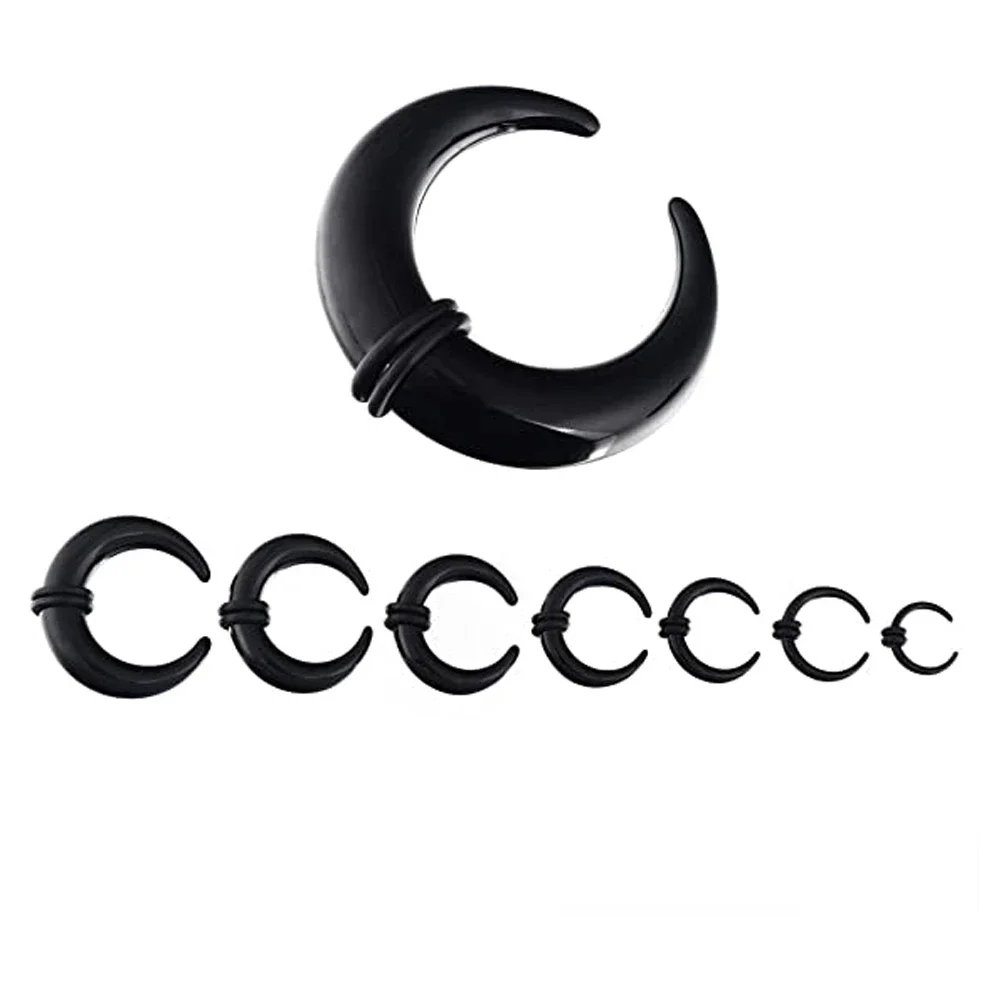Ear Body Piercing Kit Acrylic Tapers, 8 PCS