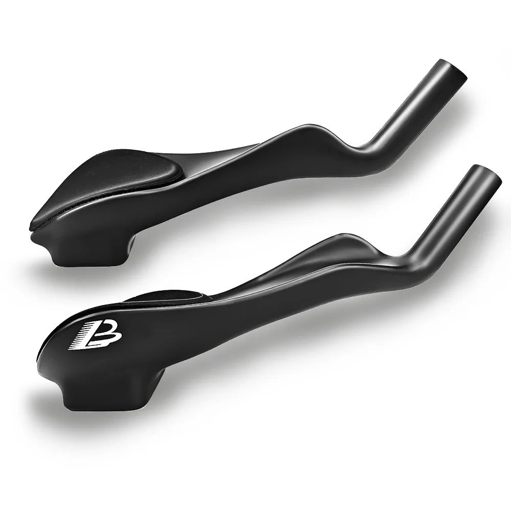 Carbonfaser-Lenkerverlängerungen mit Einstellbarer Höhe & Winkel, TT-Lenker in Schaufelform für Triathlon-Fahrräder – Detail 9