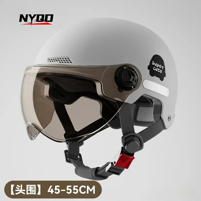 Electric Car Motorcycle Helmet Men and Women Summer Sun Protection Half Helmet Battery Car Safety Helmet 헬멧반모