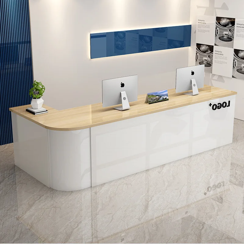 Banco reception aziendale Banco di servizio Semplice e moderno