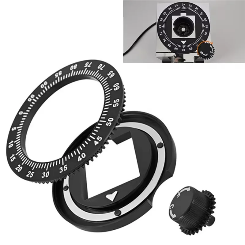 Image of A61I Grinder Einstellung Zifferblatt Für Eureka Mignon Specialita MMG Eureka Mignon Einstellung Ring Für Eureka Grinder Zubehör Teile