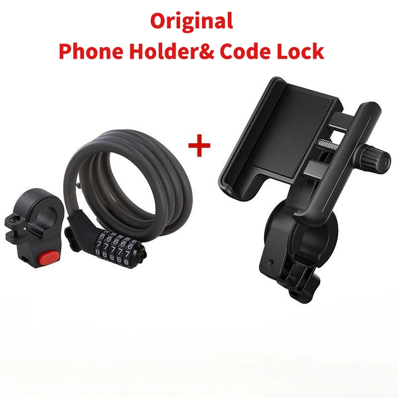 

Держатель для телефона NINEEBOT и противоугонный держатель с кодовым замком для навигации, совместимый с ZT3, G2, G30, G30L, ES4, F35, F40, XM, MI4, 1S, M365 Pro