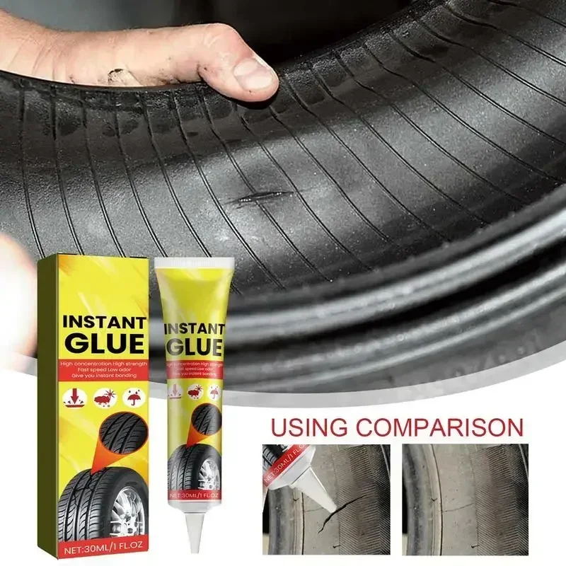 ire Repair Glue Strong Liquid Wheel Puncture Paste Wear Resistant Instant Bond  Repair Glues For Automobile vehicles