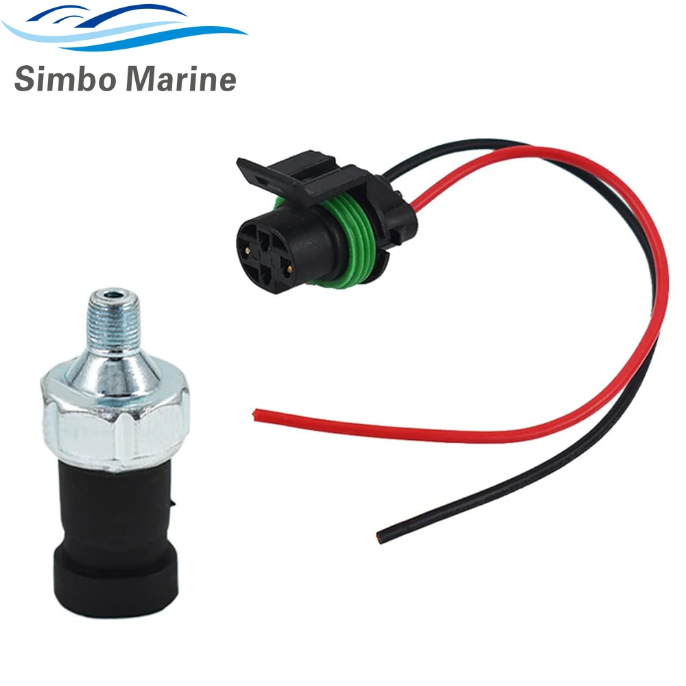 87-864252A01 Oil Pressure Fuel Pump Pressure Shut Sensor Switch For Mercruiser 4.3L 5.0L 5.7L 305 454 7.4L 8.2L 502 v8 Engines - view 3