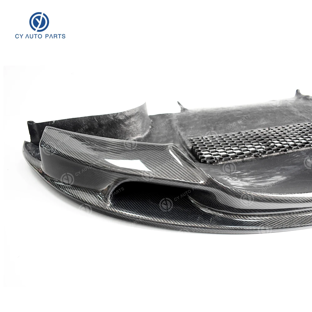 Fit For BMW 3 Series E92 M3 High Quality Carbon Fiber V Style Bumper Front Lip Splitter Car Body Kit