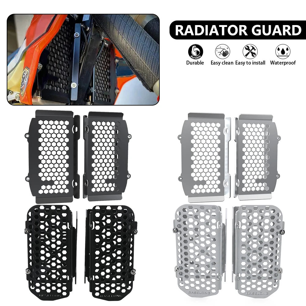 

New FOR Husqvarna FX, FC 250, 350, 450 2019 2020 2021 2022 2023 2024 TE, TX 125, 250, 300 Radiator Grille Guard Protection Cover