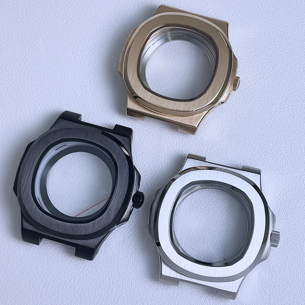 The new 40mm case is compatible with a 30.5mm dial, NH35 movement, waterproof transparent glass back cover and watch accessories