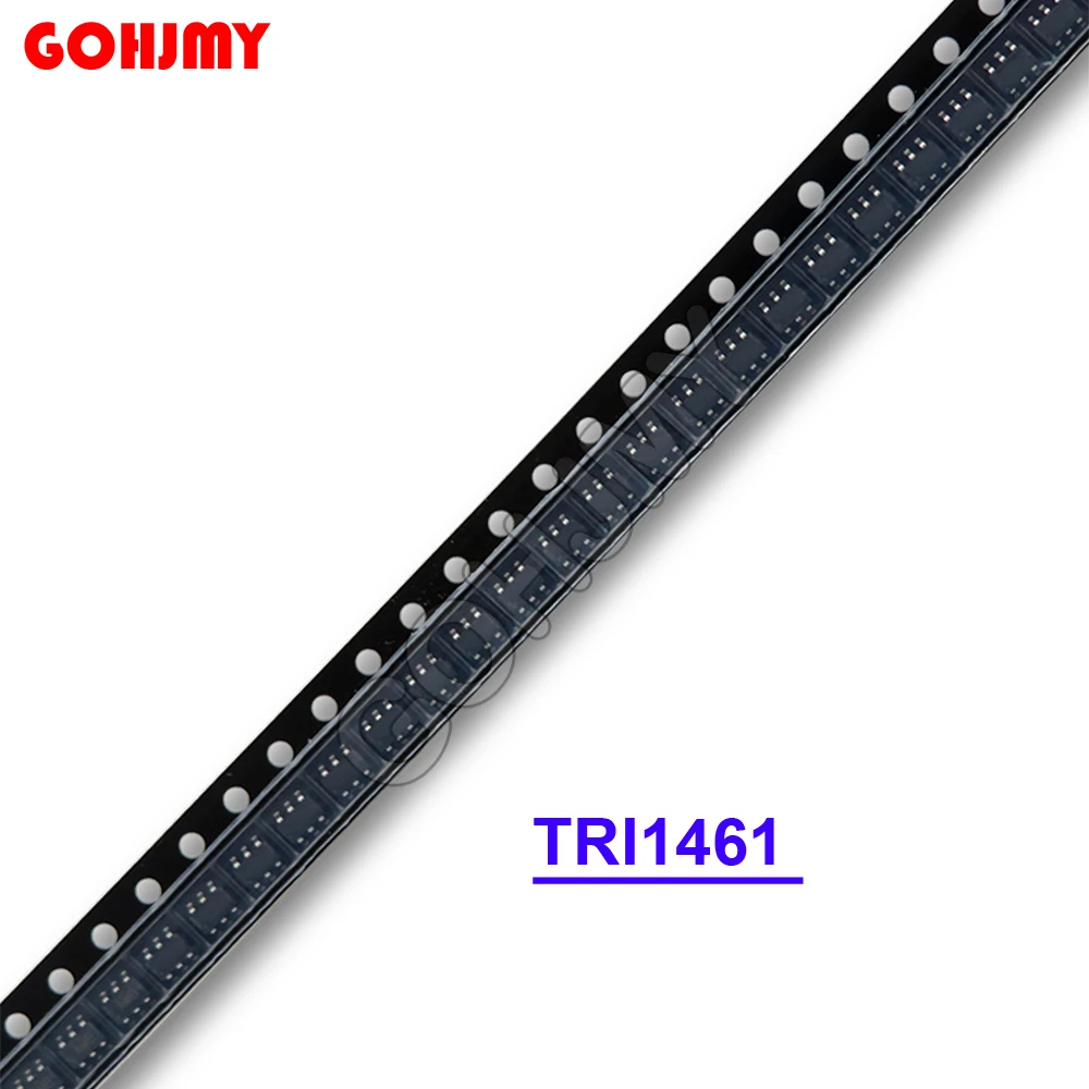 10PCS TRI1461 SOT-23-6 TRI1461 1461 SOT23 Power Management Chip NEW