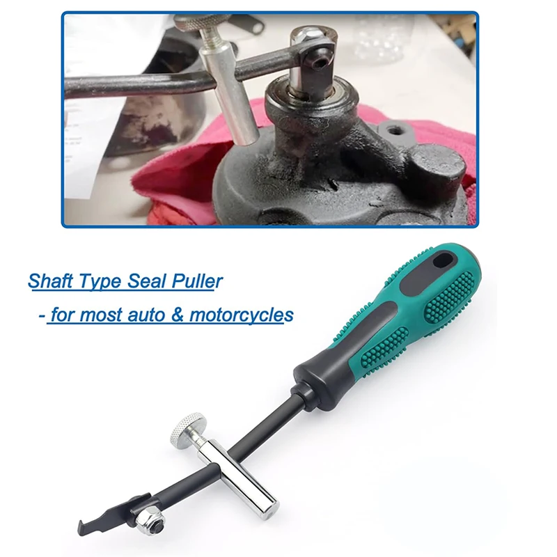 

Universal Shaft Seal Puller Tool 58430 for Camshaft Crankshaft Oil Seal Removal Automotive Motorcycl Engine Repair Mechanic Tool