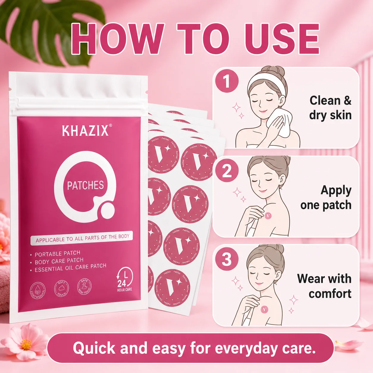 KHAZIX 30 Pezzi Patch Profumat - Fragrance Zone Perfume recensione e prezzo
