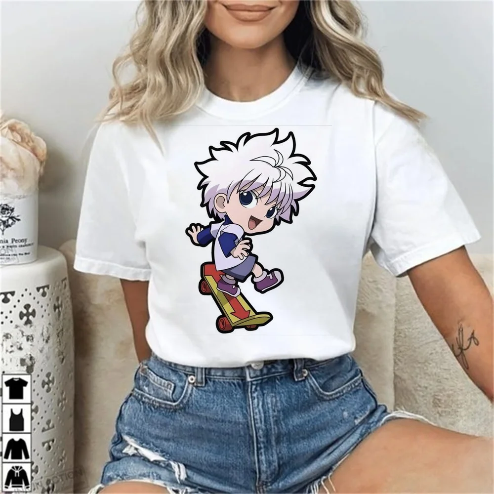 Hunter × Hunter t shirt shoujo streetwear japanese goth Psychedelic emo t shirt cutecore cheap japan scene  alternative