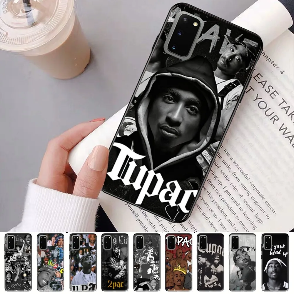 Rap Singer Tupac Shakur Phone Case For Samsung S 9 10 20 21 22 23 30 23 24 Plus Lite Ultra FE S10lite Fundas