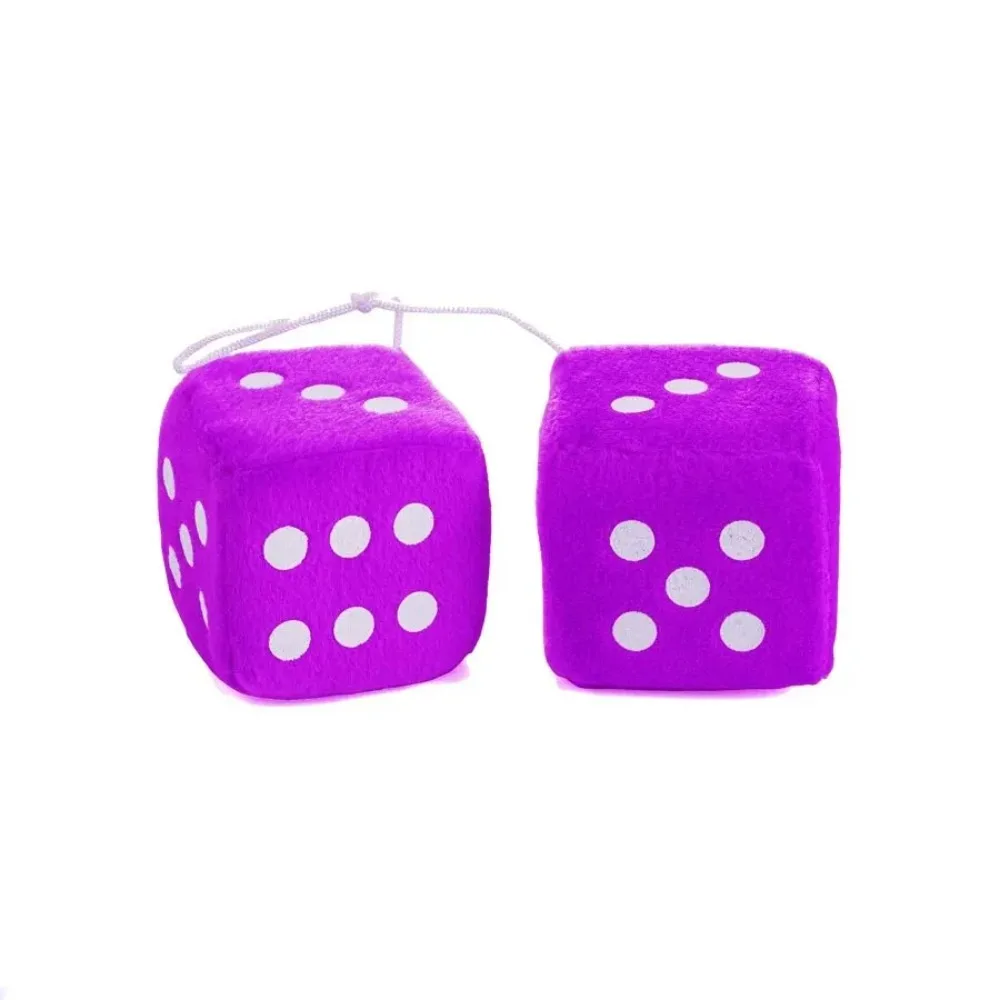 Colorful Numbered Plush Dice - Soft Sponge Cubes for Kids' Car Toy Play, Educational Puzzle & Simulation Game image 6