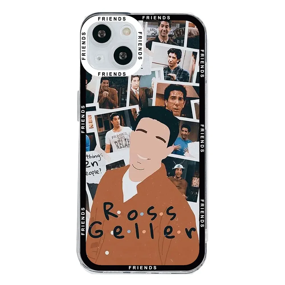 Funny Central Perk Coffee Friends TV Shows Phone Case For iPhone 16 15 Pro Max 11 12 7 14 Plus X XR XS 13 Clear Soft Clear Cover