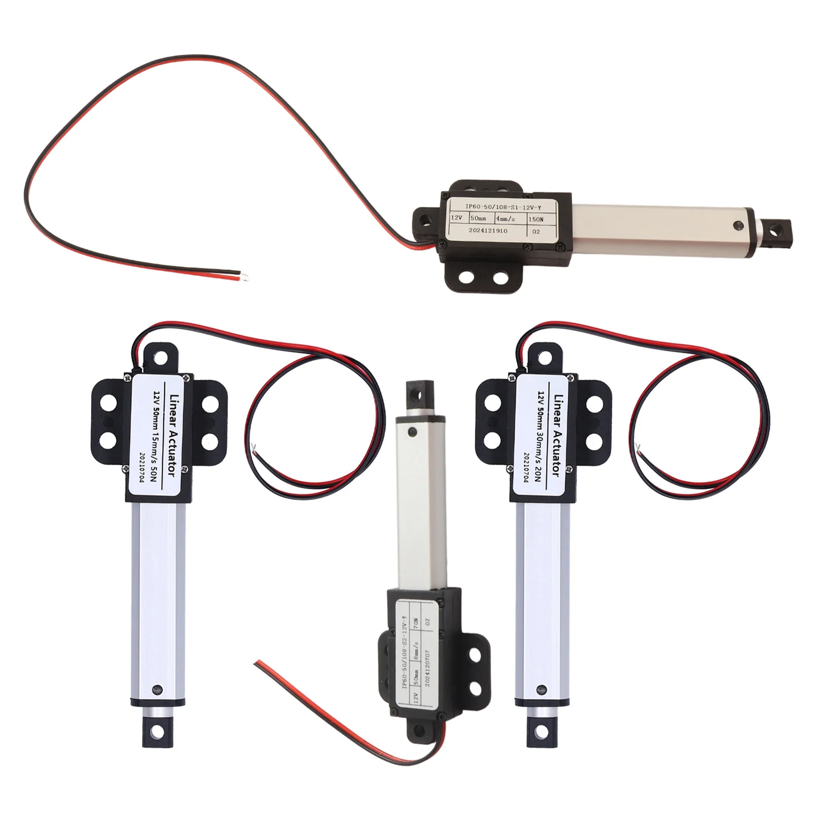 Lineaire actuator Kortsluiting 50 mm interne eindschakelaar Lineaire actuatormotor voor thuis voor auto's