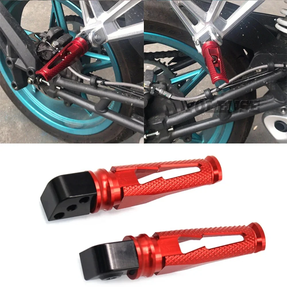 

For KAWASAKI Z650 Z750 Z900 Z900RS Z800 Z1000 Z1000SX ZRX1200 Motorcycle CNC Aluminum Passenger Footrests Rear Foot Pegs Pedal