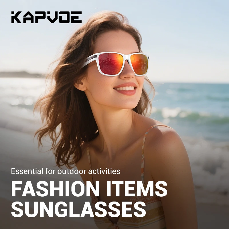 نظارات KAPVOE UV400 للجري نظارات شمسية جديدة لركوب الدراجات على الطرق نظارات ركوب الدراجات الجبلية للرجال والنساء نظارات رياضية خارجية