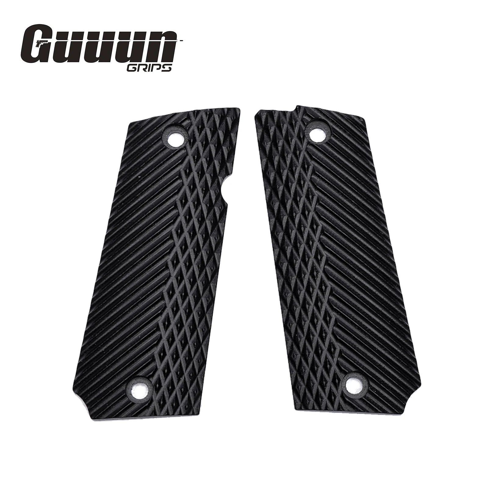 

Guuun G10 Grips for Llama MiniMax Diamond Cut Texture 6 Color Options LM-AD