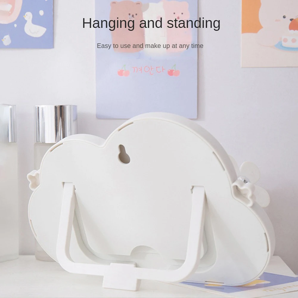 يان يستحق الأشياء الجيدة سحابة كتلة شنق لهم عارضة رف تخزين سطح المكتب واستخدام أكثر من شيء واحد مرآة قوس مرآة