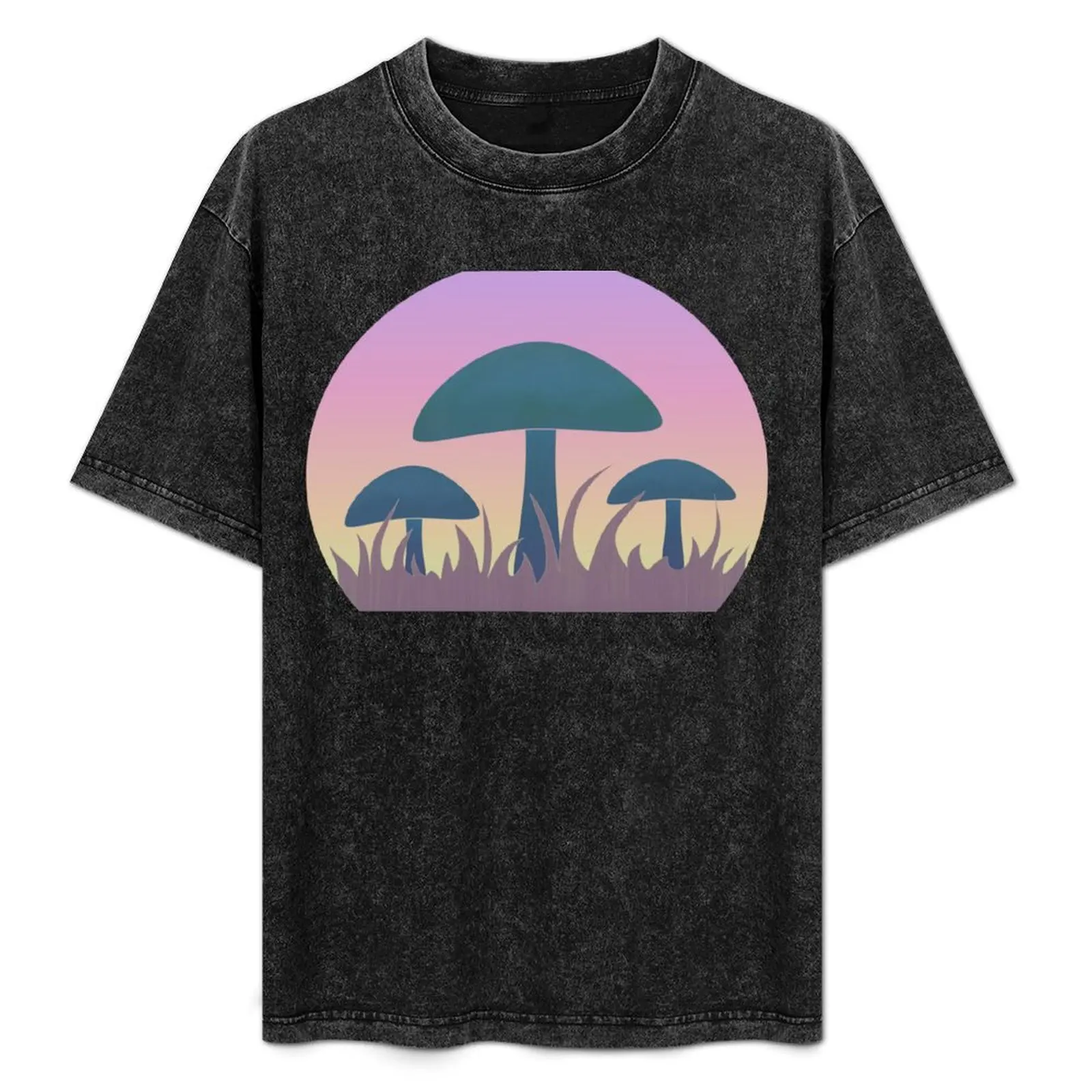 

Mushrooms in the Sunset T-Shirt Fitness Training Breathable Tee
