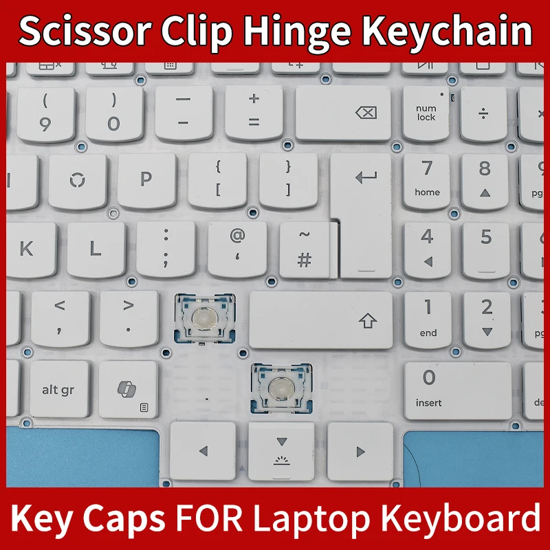 Replacement For LENOVO Legion Y7000P R9000P Y7000 R9000 IRX10/AHP10/ADR10 2025 Layout Backlit Keyboard Keycap Hinge image 4