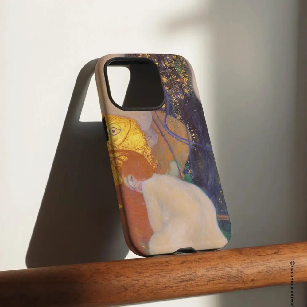 Funda de teléfono Gustav Klimt para Samsung Galaxy S25 24 23 22 Ultra Plus A56 36 26 carcasa dura HD brillante de doble capa