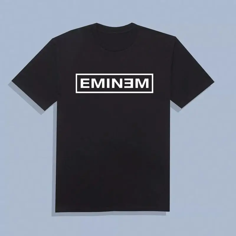 

EMINEM Black loose fit regular T Shirt