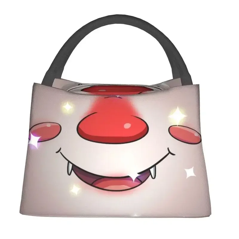 Cute Sparkly Baby Vampire Thermal Insulated Lunch Bag Women Resuable Lunch Container for Work Travel Multifunction Meal Food Box