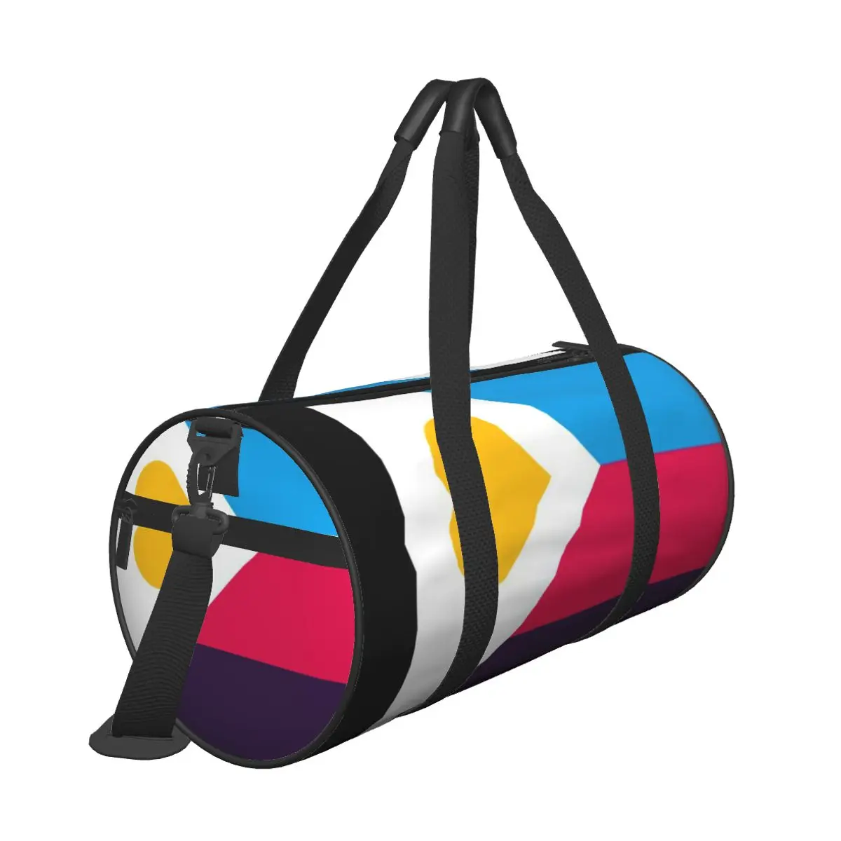 Hot Sale New Polyamory Pride Flag Travel bag School Travel Flight Bag