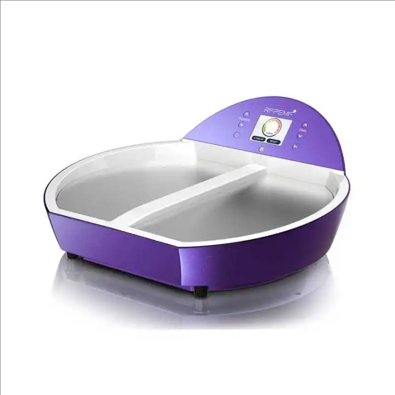 New Terahertz RF Foot Massager with Hot/Cold Therapy for Detoxify Boost Immunity Reduce Swelling Drain Water Portable Home Spa