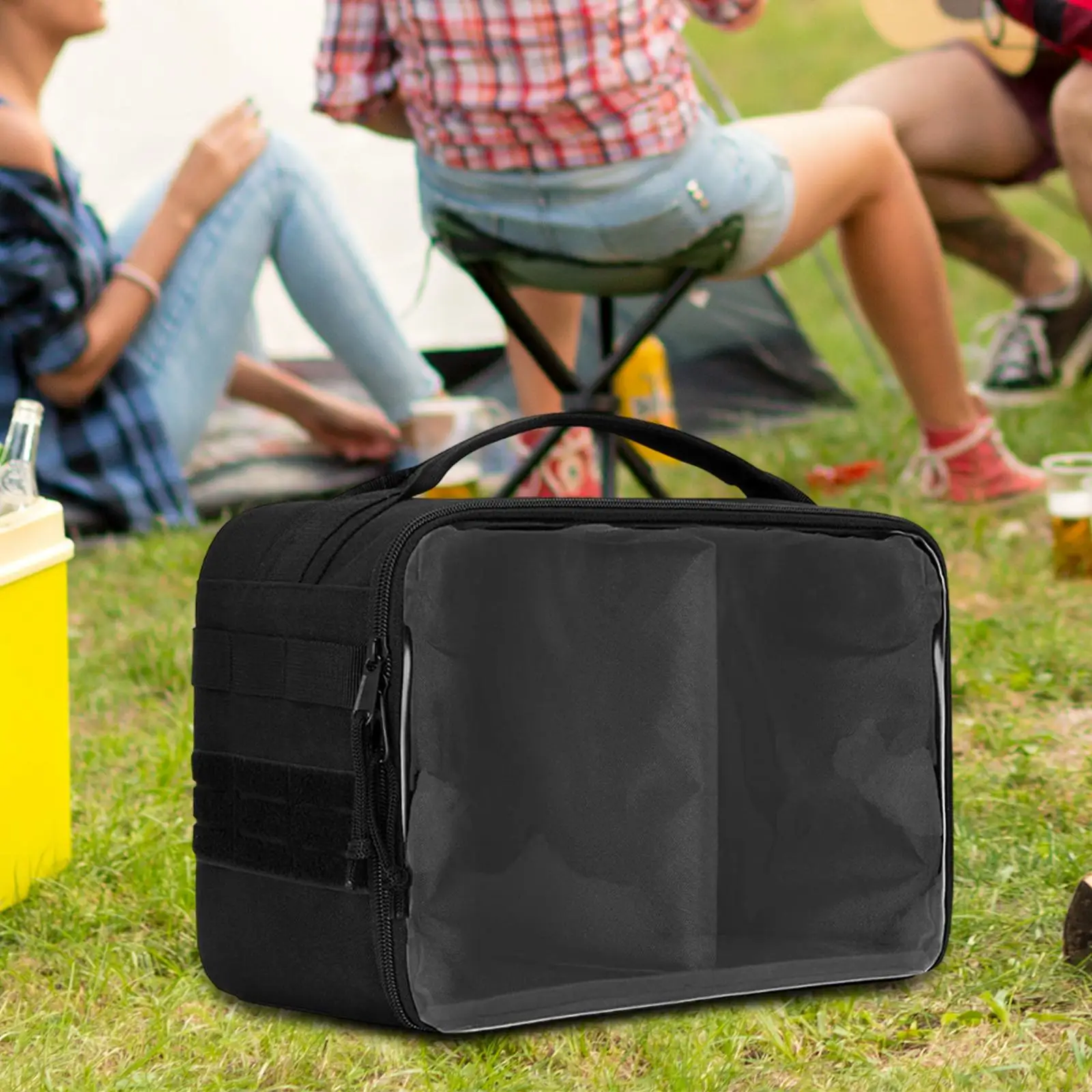 Cornhole Bean Bag Organizer Cornhole Bags Carrying Case for Men and Women Corn Hole Bag Holder Cornhole Carrying Bag Bag Only