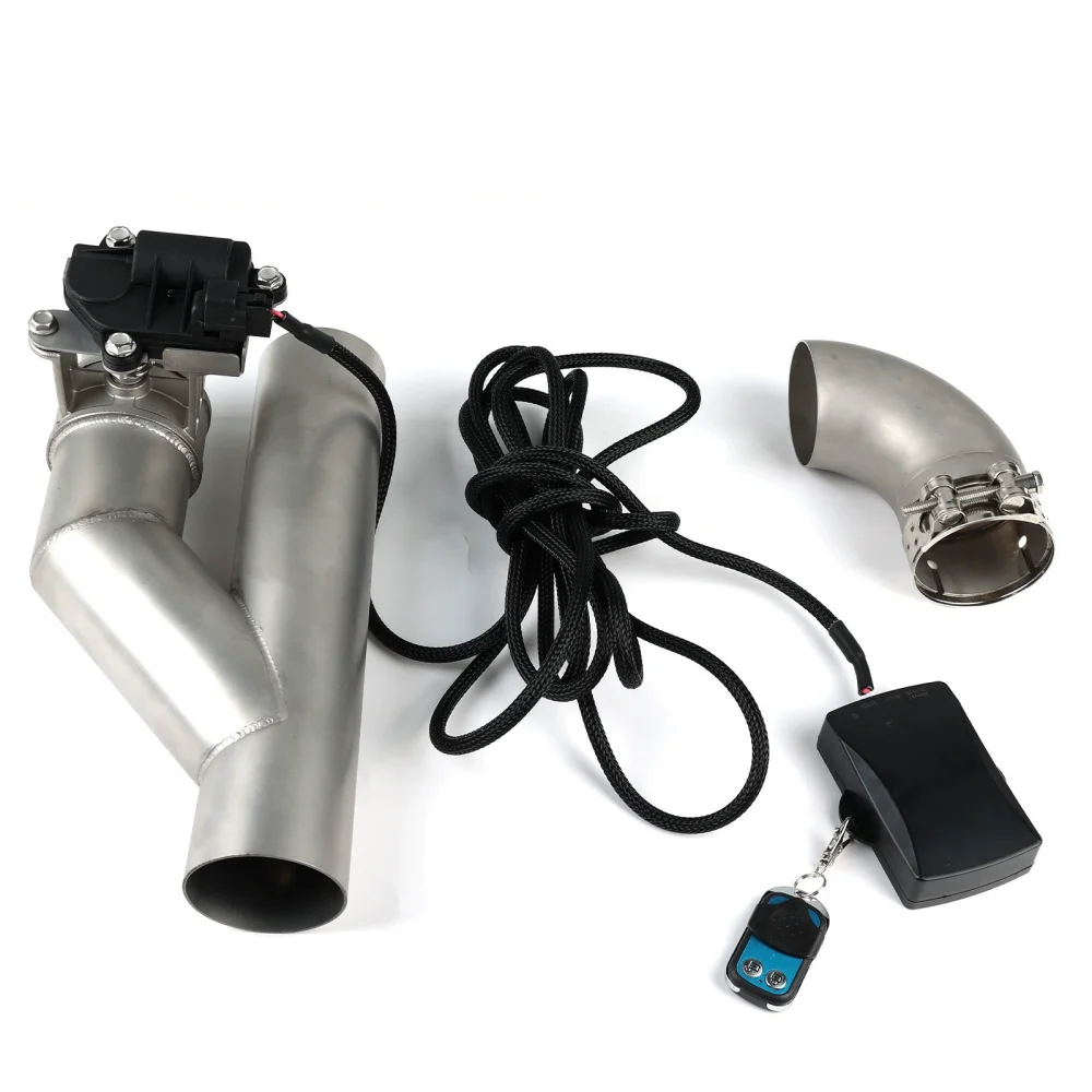 

Automobile exhaust pipe modification sports car electric remote control variable exhaust valve Y-shaped valve