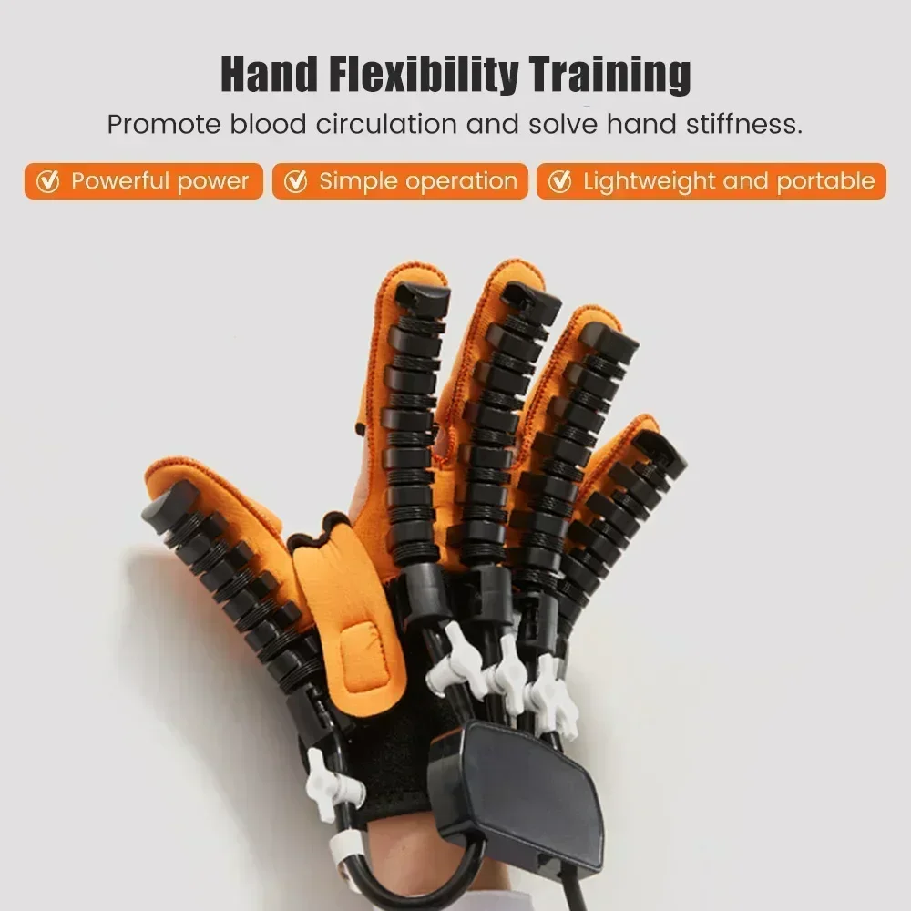 Stroke Hand Rehabilitation Robot Gloves Hemiplegia Training Equipment for Stroke Hemiplegia Function Recovery Finger Trainer