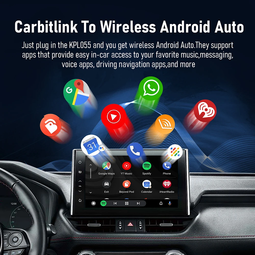 자동차 멀티미디어 박스 블루투스 스테레오 Ai 박스 Carbitlink Easylink to Wireless Carplay 어댑터