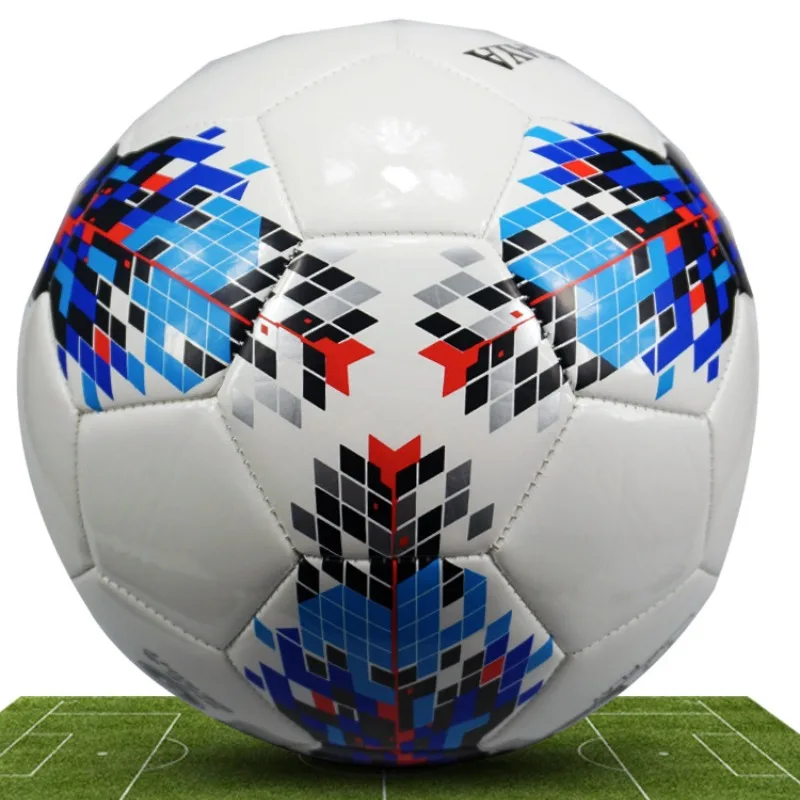 

Professional Size 5 Football TPU Hard-wearing Training Soccer Ball Machine-stitched Explosion Proof League Match Footy Ball