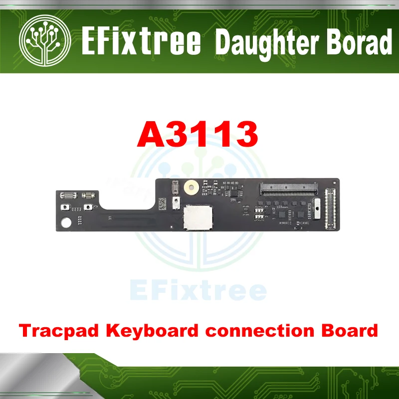 الأصلي A2681 A2337 A2179 A2941 A3113 A3114 لوحة اللمس لوحة المفاتيح لوحة اتصال لماك بوك اير موصل لوحة التتبع ابنة